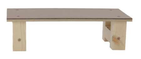 handmade wooden handboard ledge